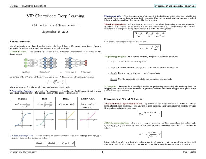 deep learning