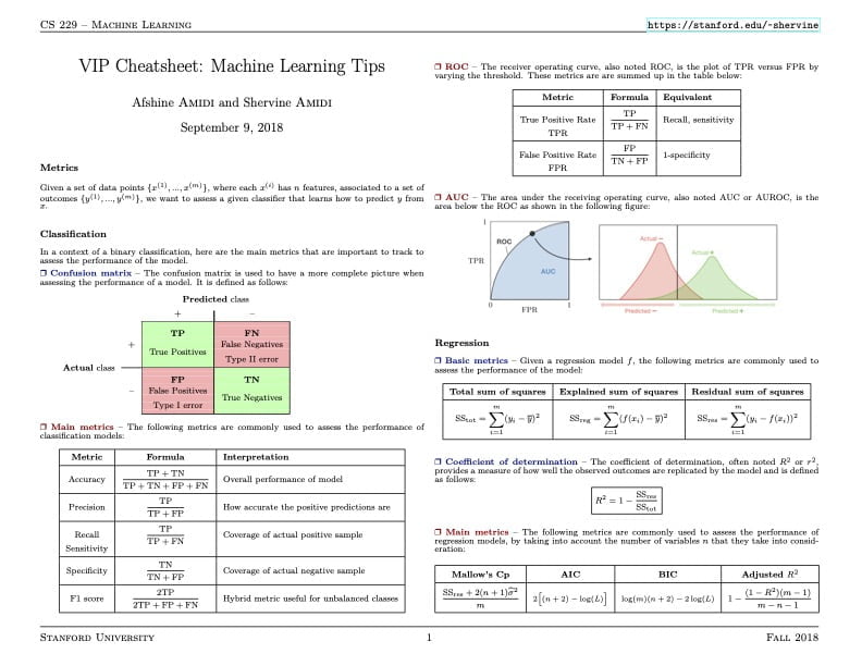 machine learning 1