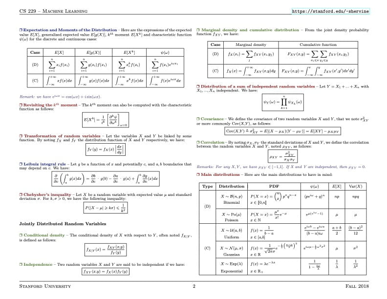 probability and statistics 2